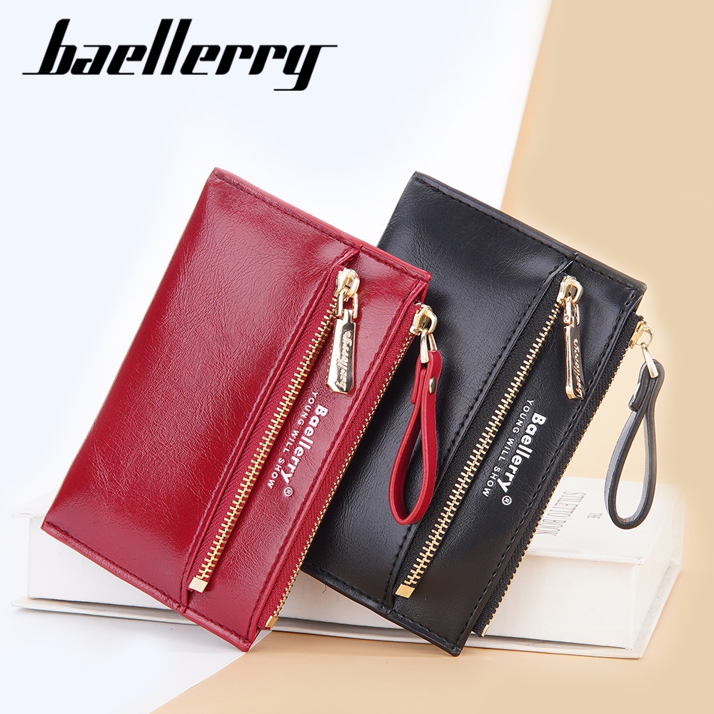 BAELLERRY N3237 Dompet Kartu Wanita Bahan Kulit PU Leather Premium WATCHKITE WKOS