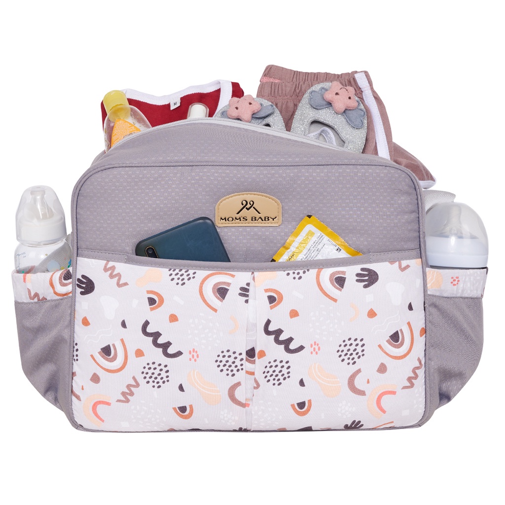 Mom's Baby Tas Bayi Medium Saku Aurora Series - MBT 3056