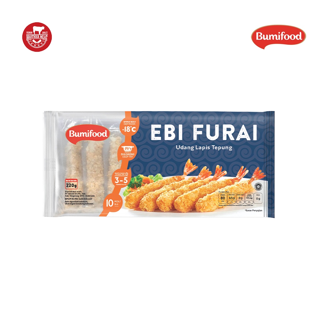 

Seafood Bumifood Ebi Furai 500gr