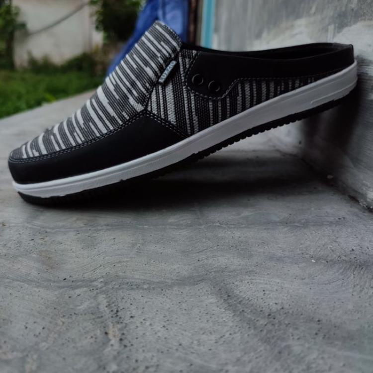 ニ Selop bustong kain sintesis tersedia size39_ 44 . sepatu casual slip on pria BEST PRICE 3679 ☀