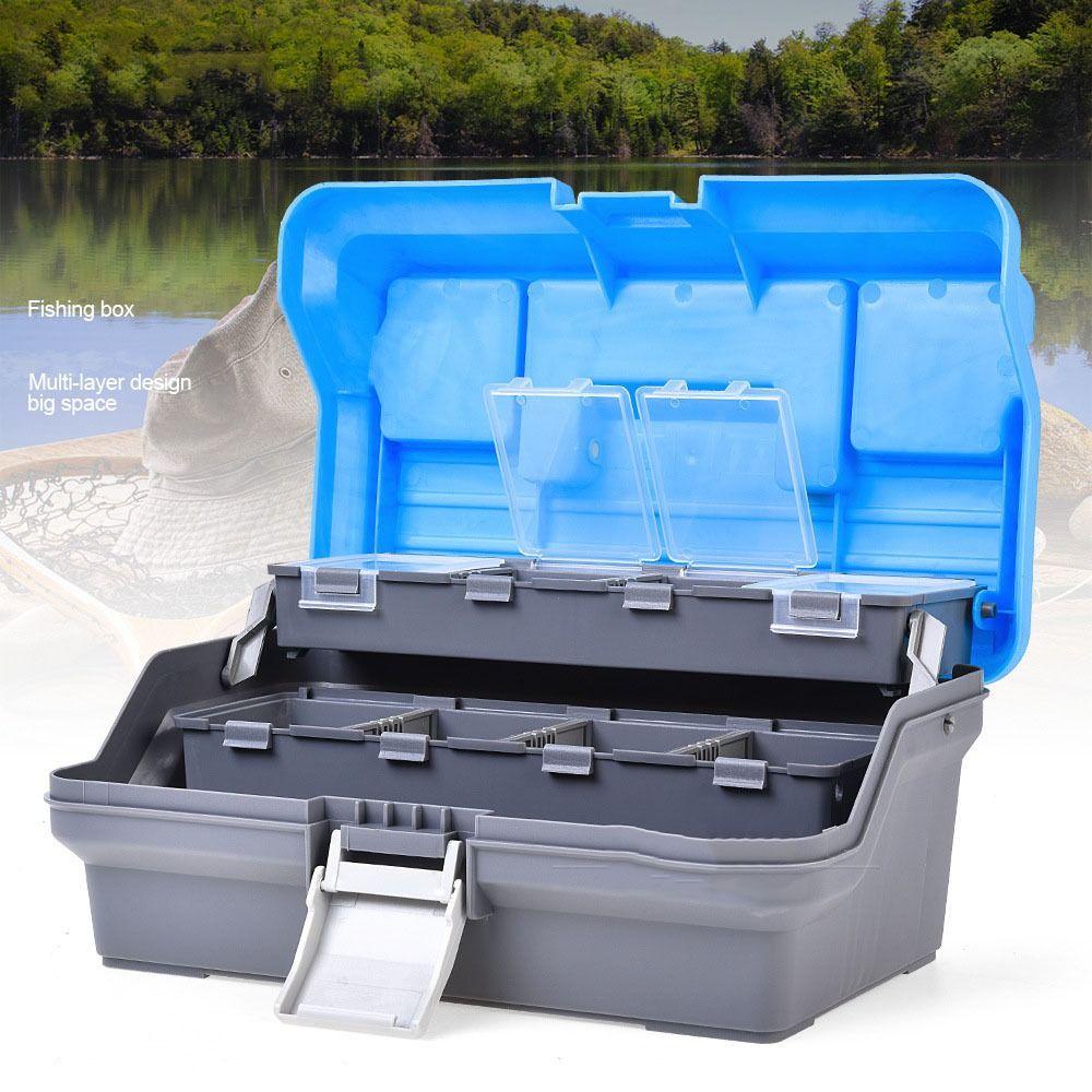 Agustinina Fishing Lure Case Lure Storage Box Alat Pancing Aksesoris Pancing Lure Box