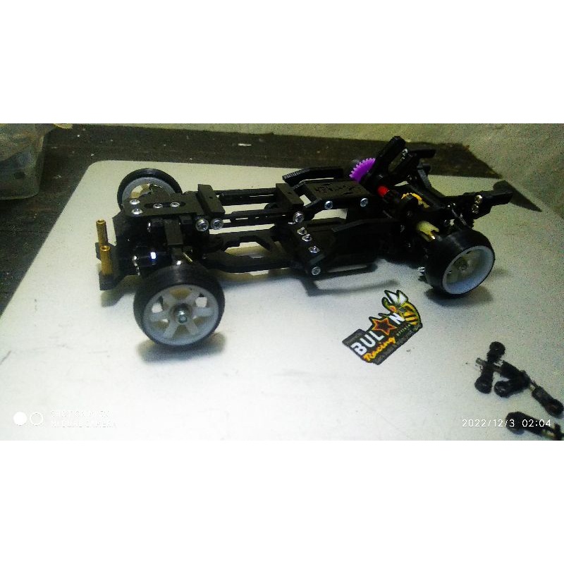 Shuriken 1/28-1/24 rc drift chassis artr