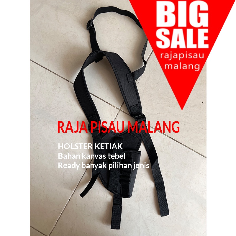 Holster  ketiak / Holster detective BAHAN KANVAS