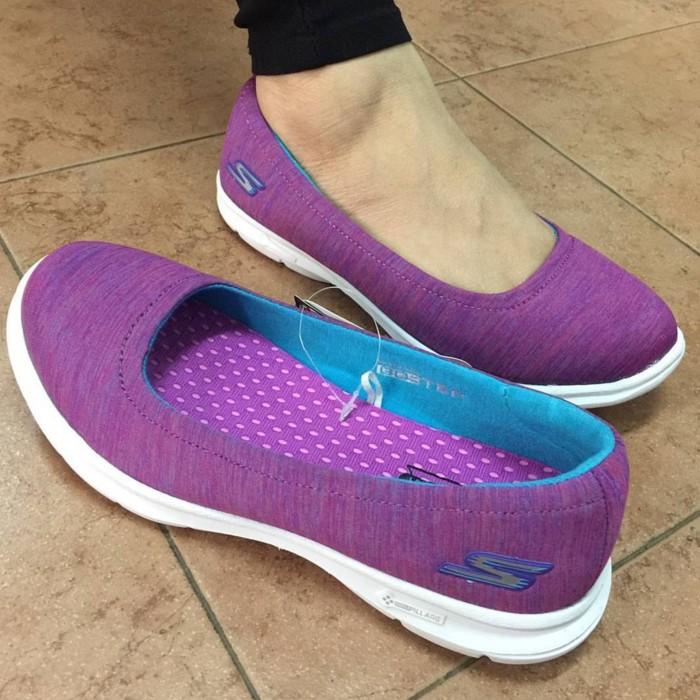 SEPATU WANITA SKECHERS / SKECHER / SKETCHERS / SKECHER BALLET CANVAS