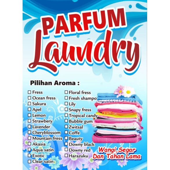 Parfum Laundry aneka aroma wangi segar kemasan spray 250 ml