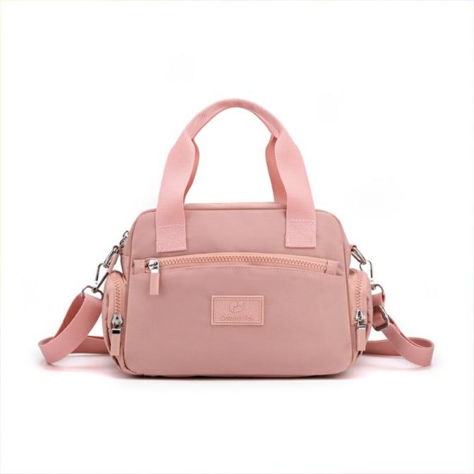 Tas wanita colorful fox 0433 nilon anti air