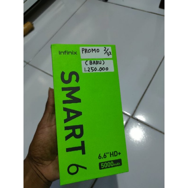 infinix smart 6 ( BARU )
