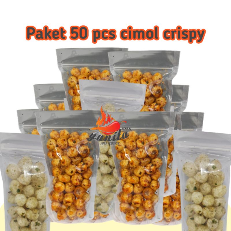 paket reseler CIMOL CRISPY 50 pcs pouch 50 gram