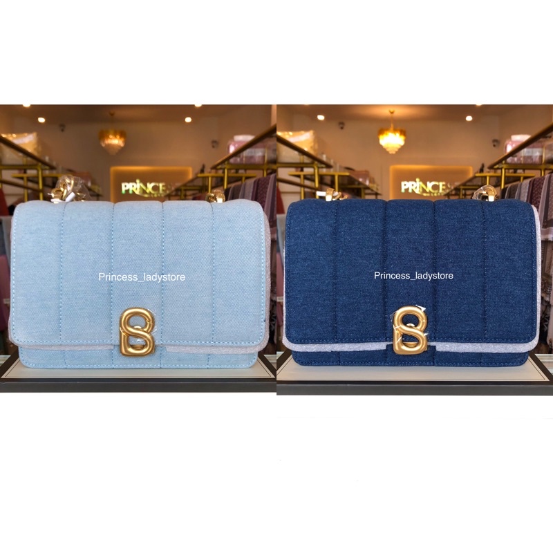 Button Scarves Nora Denim Bag