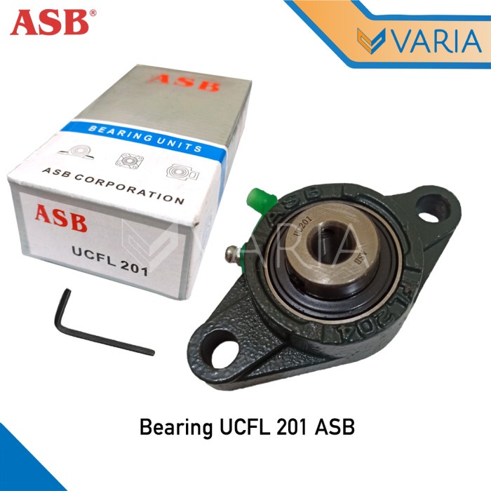 Bearing UCFL 201 ASB Diameter As 12 mm Laher Pillow Block Duduk