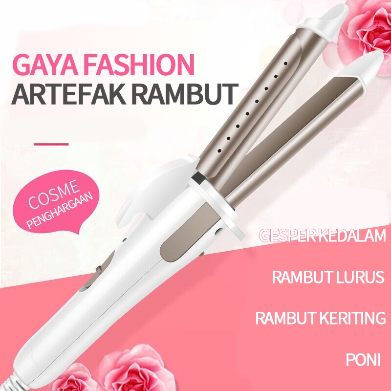 Rambut Hair Straightener Catokan Sisir Listrik / Sisir Catokan Pelurus Rambut 2 in 1 tidak menyakiti rambut straightening Combs