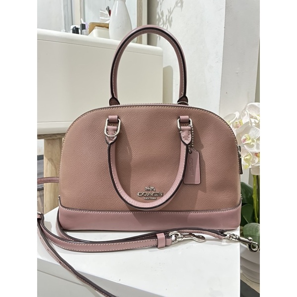 Tas sierra medium Coach original pink pastel
