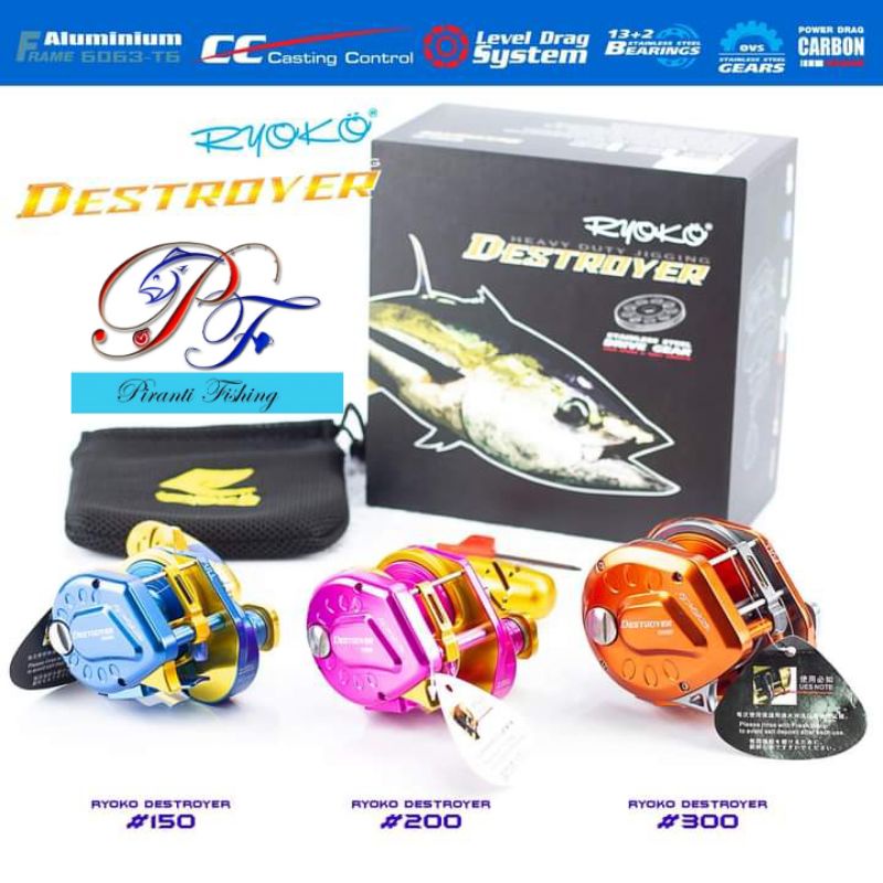 Reel Overhead Ryoko Destroyer TG301