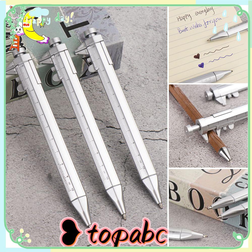 Top Vernier Calipers Pen Hadiah Pengukur Berputar Unisex Scale Ruler