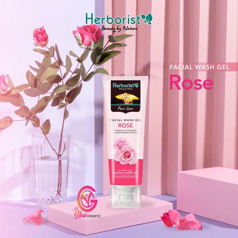 HERBORIST FACIAL WASH GEL ROSE 80ML