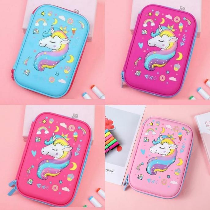 

TERLARIS Kotak Pensil Unicorn Tempat pensil 3D Hardtop Hadiah anak Perempuan /TEMPAT PENSIL AESTHETIC/TEMPAT PENSIL ANAK PEREMPUAN/TEMPAT PENSIL ANAK LAKI LAKI/TEMPAT PENSIL SMIGGLE