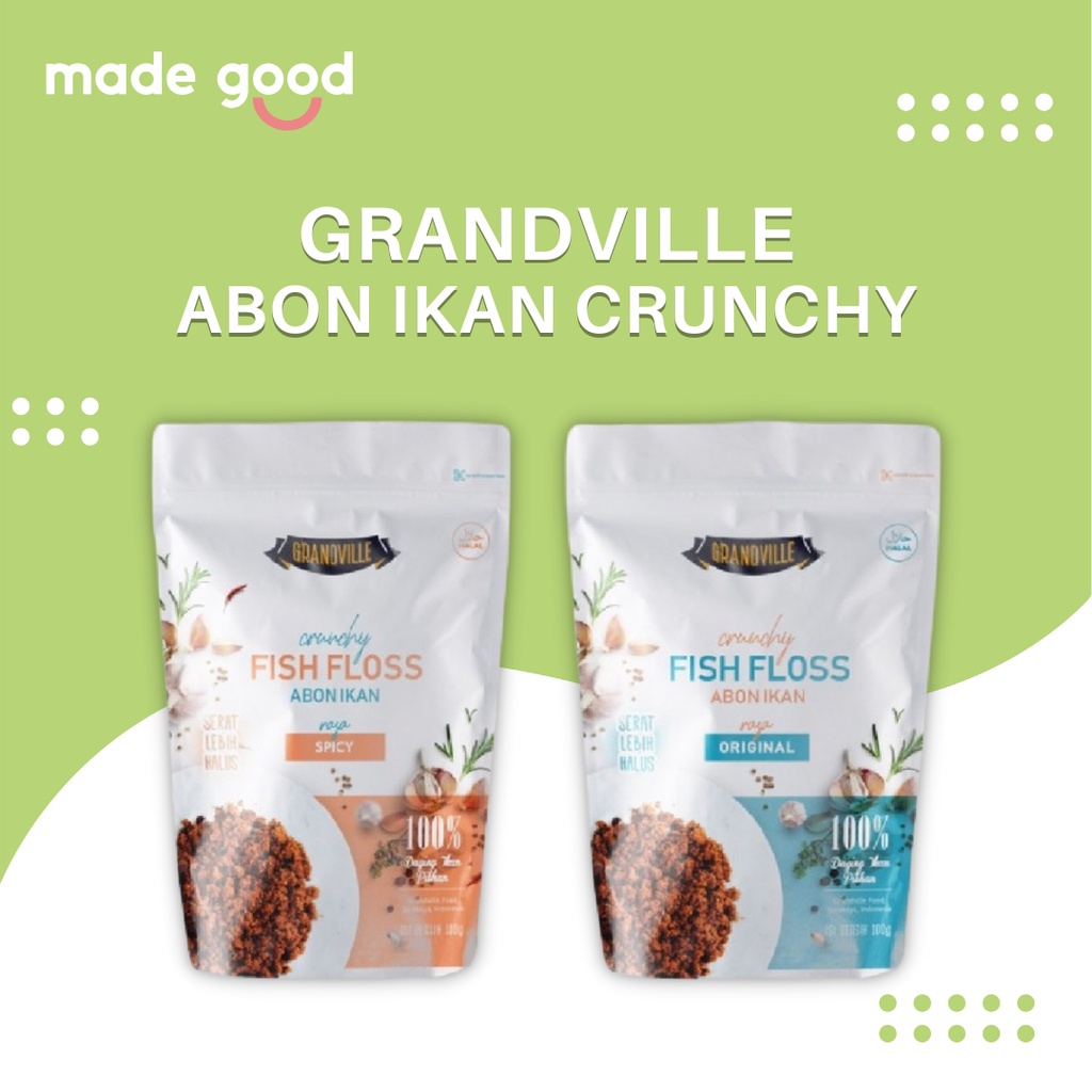 

Grandville Abon Ikan Crunchy - Original Spicy Fish Floss 100gr