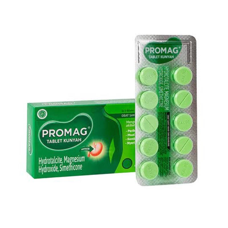 Jual Promag Tablet, Promag Tablet Double Action, Promag Suspensi Sachet ...