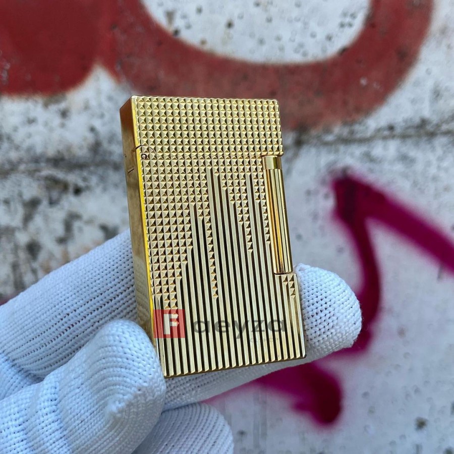 Korek Api S.t Dupont Line Gold Import Premium Quality