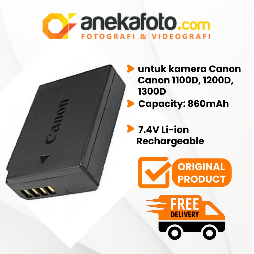 Canon Baterai LP-E10 LPE10