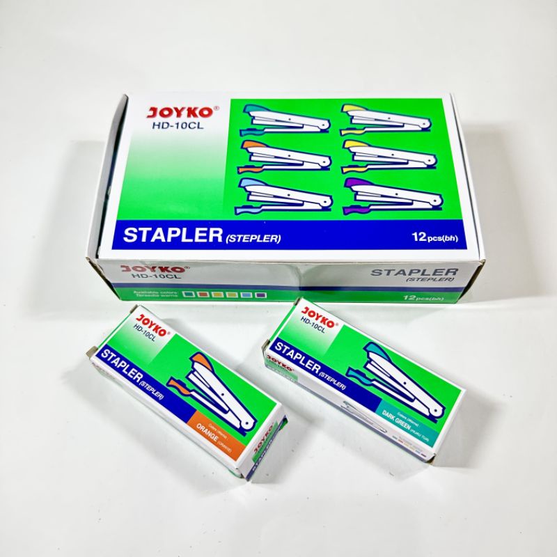 

(12 pcs) Stapler Alat Staples Joyko HD-10CL