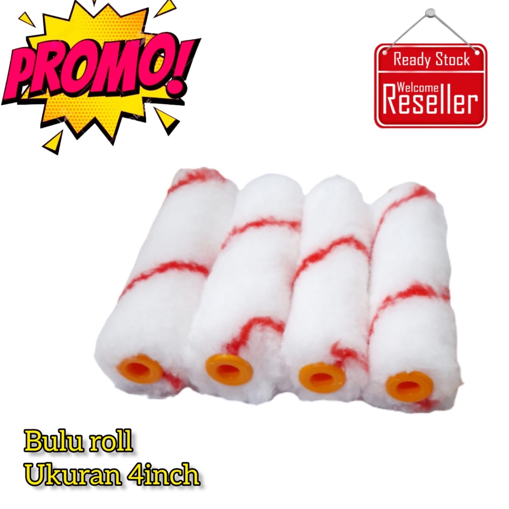 BULU ROLL KAPAL / ISI ROLL KAPAL / BULU ROLL CAT/TEMBOK, Untuk cat tembok, alat tukang cat, bangunan