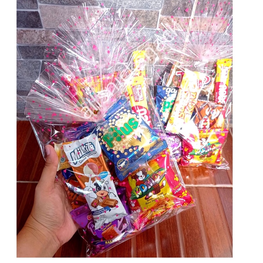 

PAKET ULTAH SNACK MURAH 5RB ISI 5 PCS | Paket Snack Ulang Tahun/Bingkisan Ulang Tahun Termurah/Goodie Bag/Souvenir 5rb-an