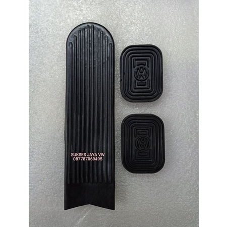 Karet Pedal Gas Kopling Rem Vw Kodok Safari Variant