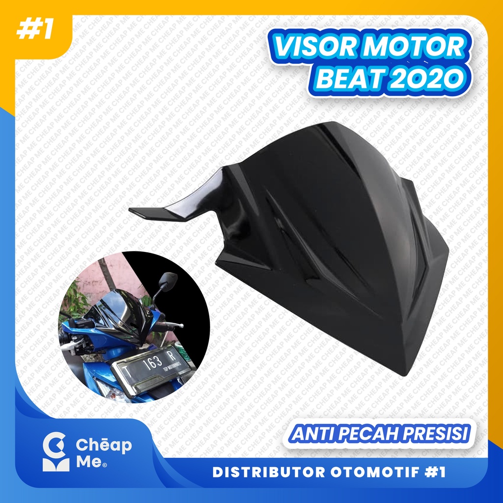 Windshield Honda Beat 2020 / Visor Beat Fi 2020 Top Quality / Aksesoris BEAT Visor