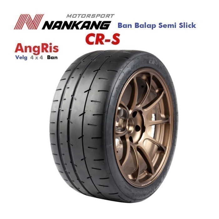 Ban Nankang CRS 315 30 r18 Ban Mobil RACING BALAP SEMI SLICK CRS