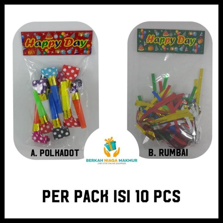 

TEROMPET MINI/PLUIT ULANG TAHUN/SEMPRIT PESTA KODE 640
