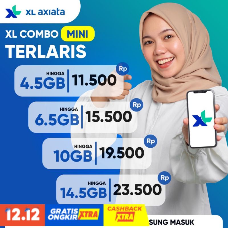 PAKET DATA MURAH | PAKET XL XTRA COMBO FLEX | XTRA COMBO MINI | XL HOTROAD