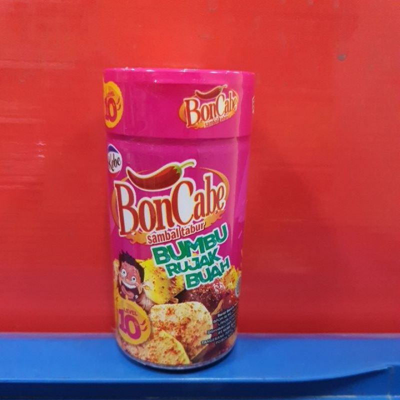 Kobe BonCabe Sambal Tabur Bumbu Rujak Buah Level 10 ( 45gr)
