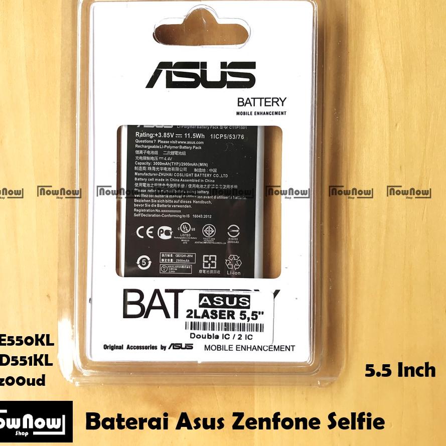 Borong Laris Baterai Asus Zenfone 2 Laser 5.5 Inch ZD551KL ZE550KL Zenfone 6 inch ZE601KL Z00UD Z00L