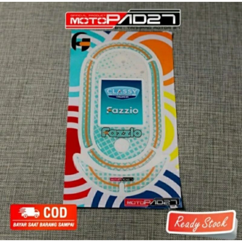 Stiker antigores spidometer FAZZIO 125 Resin Premium