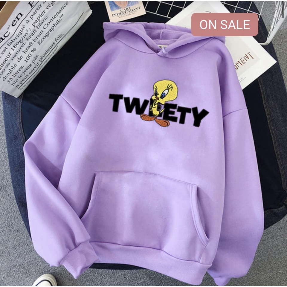 TWETY Jumper Hoodie II  Sweater Hoodie Trendy II Sweter Oblong Topi Sz M - XL ( Pria &amp; Wanita / Anak &amp; Dewasa )