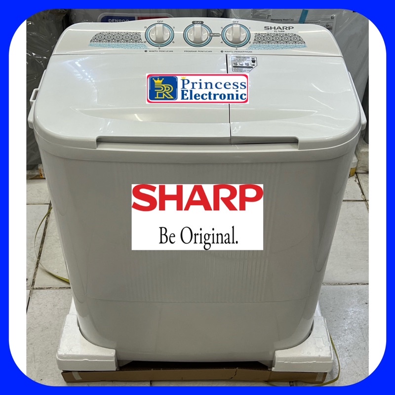 Promo Sharp mesin cuci 2 tabung 6,5kg