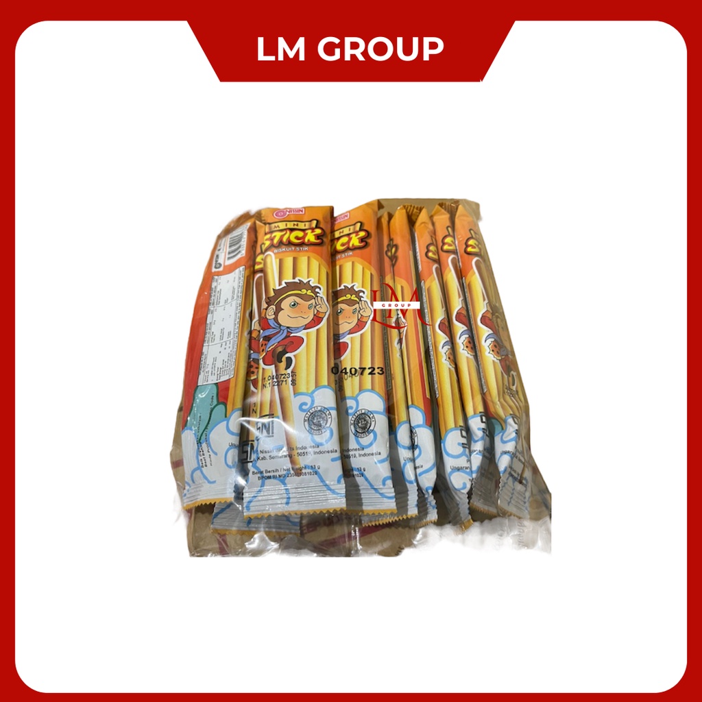 Nissin Mini Stick Biskuit 1 Pack Isi 10 pcs