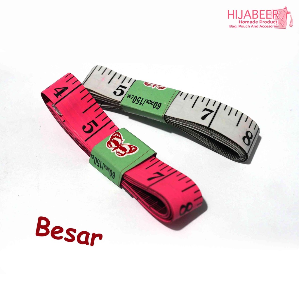 Meteran Alat Ukur 150cm Ukuran Besar Aksesoris Jahit dan DIY