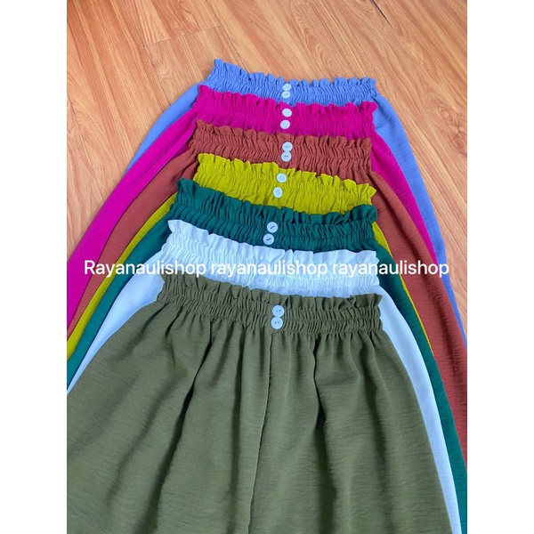 KULOT CRINKLE AIRFLOW PREMIUM KANCING VARIASI 2