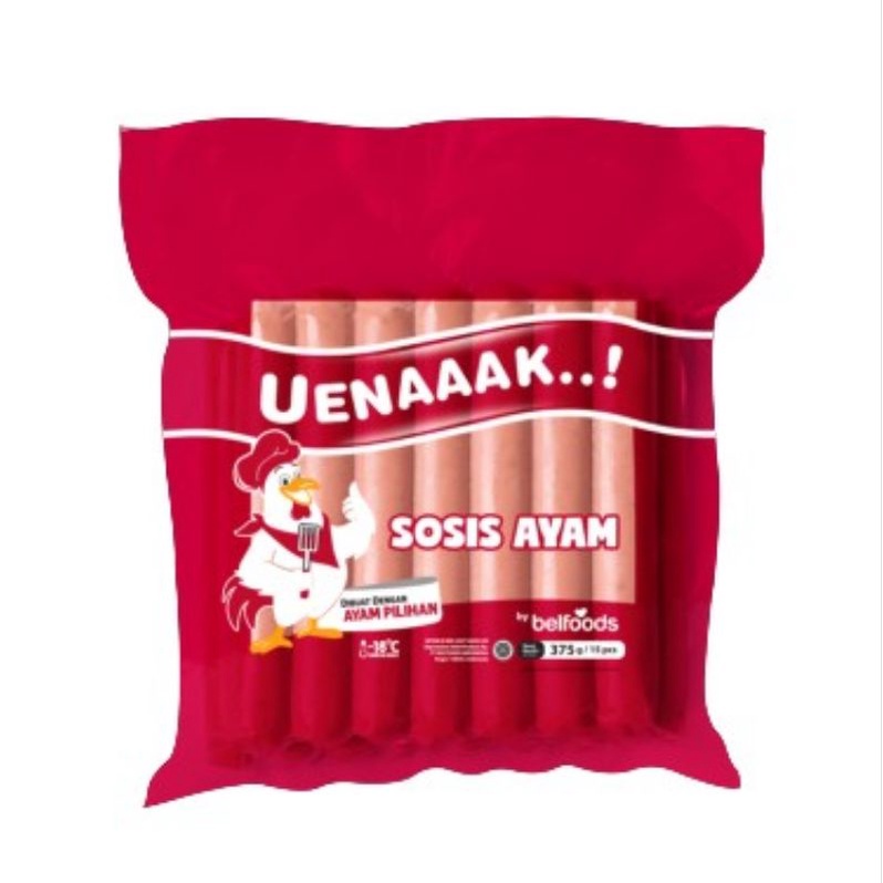 

Belfoods Uenaaak Sosis Ayam 375 gram