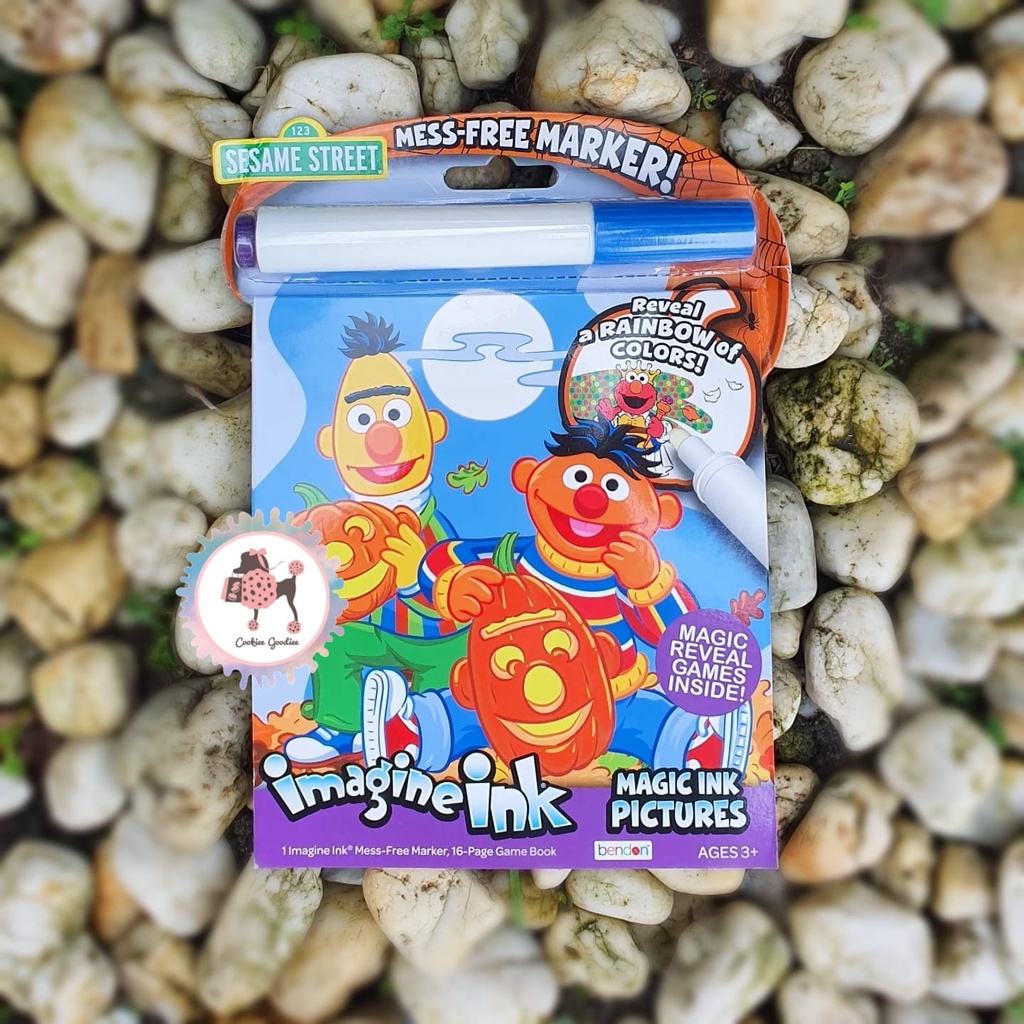 

Sesame Street Pumpkin Imagine Ink Book