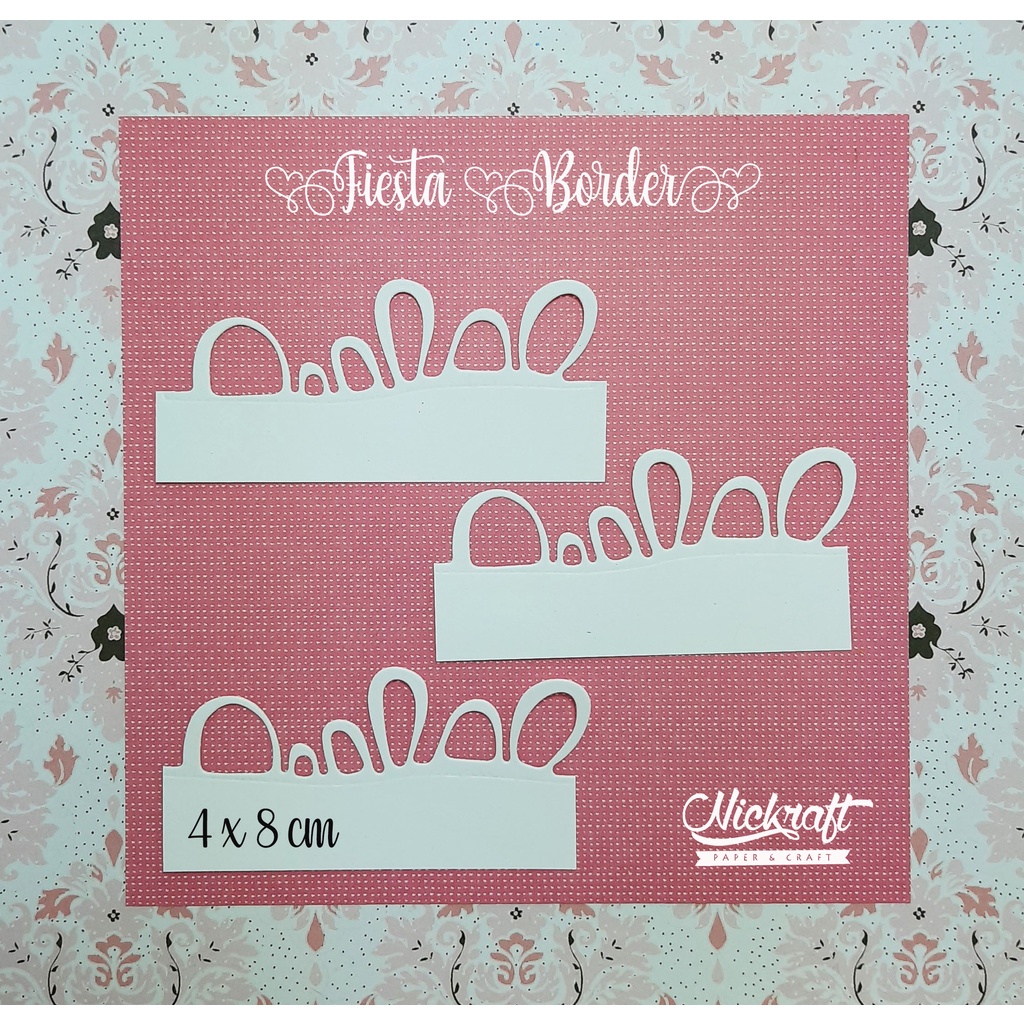 

FIESTA BORDER - Hiasan Scrapbook Kartu Ucapan