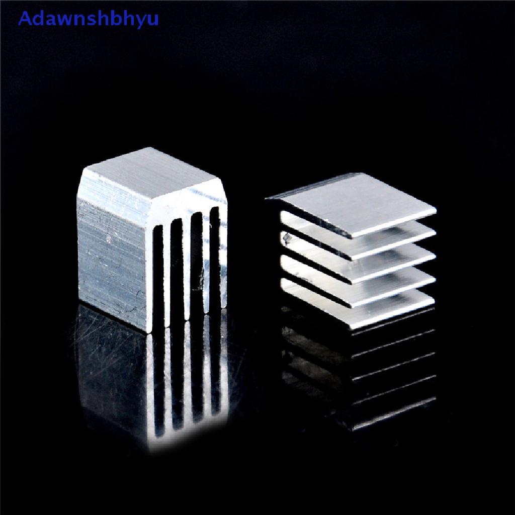 Adhyu 10pcs Pendingin Aluminium 9x9x12MM Heat Sink RAM Radiator Heatsink Cooler ID