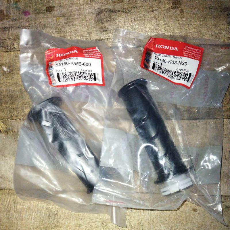 Handgrip Hanfat Kanan Kiri Revo fi Supra x 125 fi 53140K03N30 53166KWB600