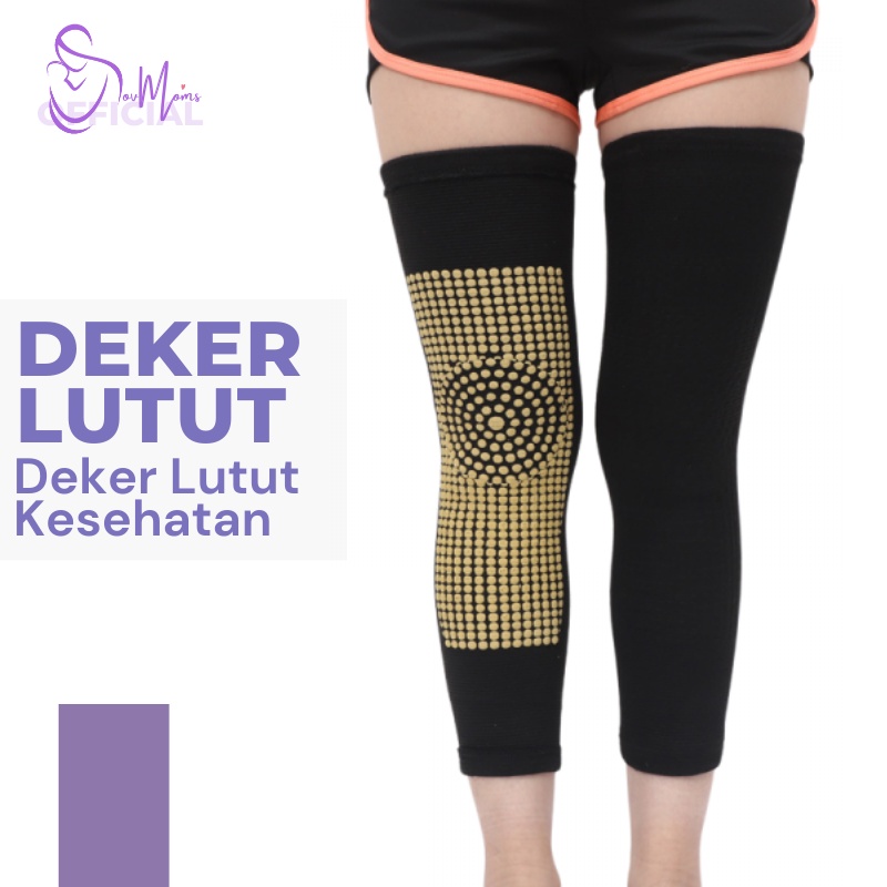 Pelindung Lutut Penghilang Nyeri Multifungsi  Decker Knee Support Dekker  Knee Pad Deker Lutut Tourmaline