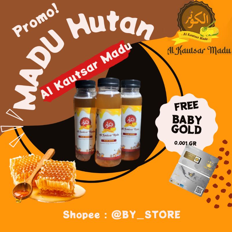 

MADU HUTAN / ODENG 250 ML | AL KAUTSAR MADU ASLI 100 % TANPA BAHAN TAMBAHAN