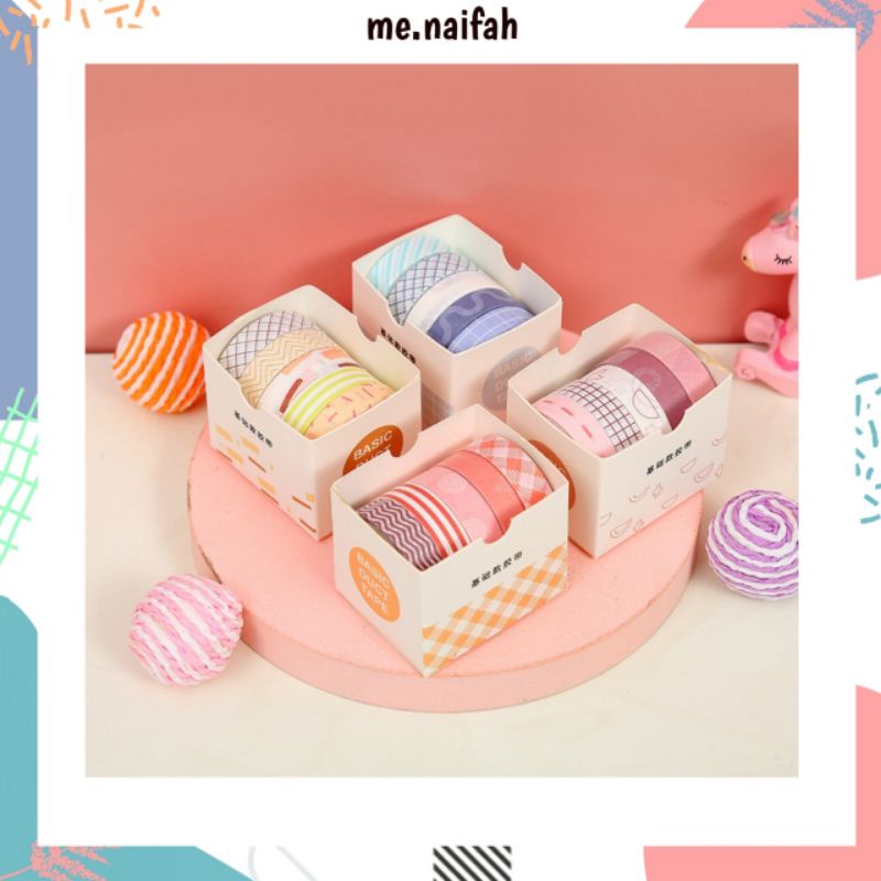 

SELOTIP WASHI TAPE CUTE SATUAN (1 PCS)