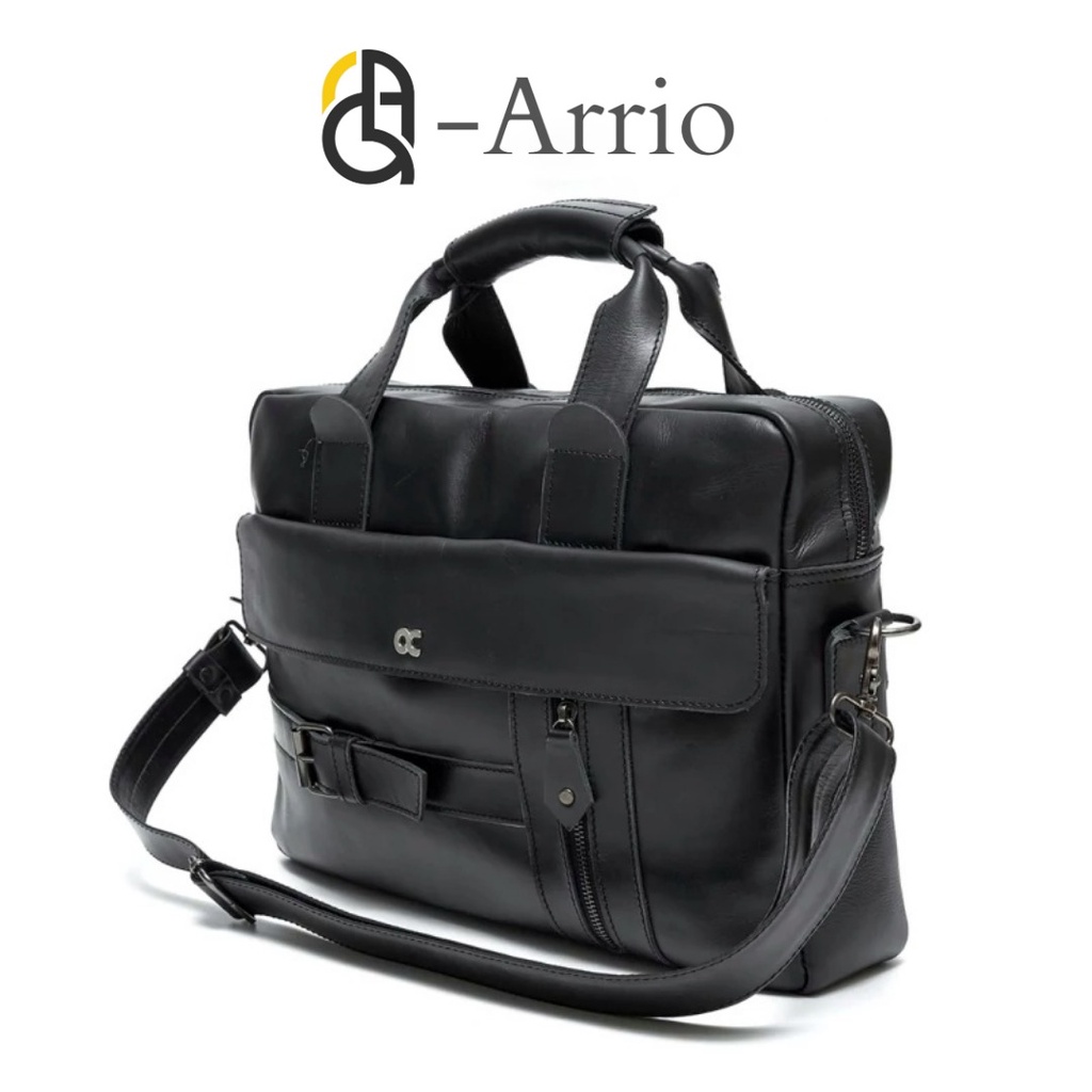 TAS LAPTOP PRIA KULIT ORIGINAL RQ ARRIO