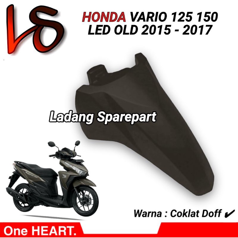 Spakbor depan Vario 150 LED OLD K59 2015 2016 2017 Coklat Doff Matte Brown